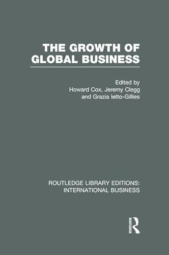Stock image for The Growth of Global Business for sale by Blackwell's