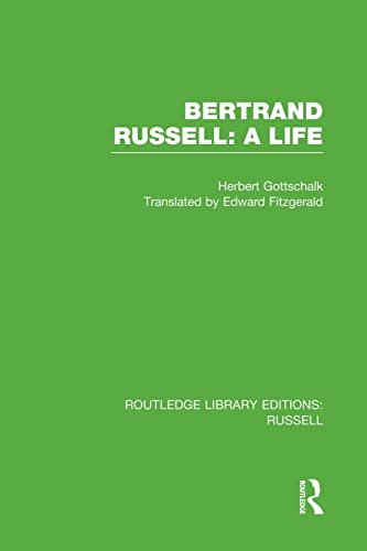 9781138008182: Bertrand Russell: A Life (Routledge Library Editions: Russell)