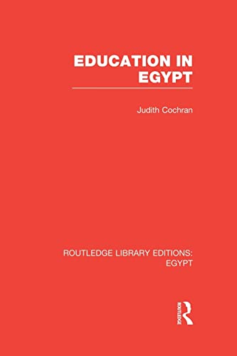 Imagen de archivo de Education in Egypt (RLE Egypt) a la venta por Blackwell's