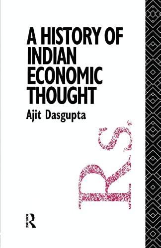 Beispielbild fr A History of Indian Economic Thought zum Verkauf von Blackwell's