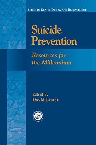 Stock image for Suicide Prevention: Resources for the Millennium for sale by Blackwell's