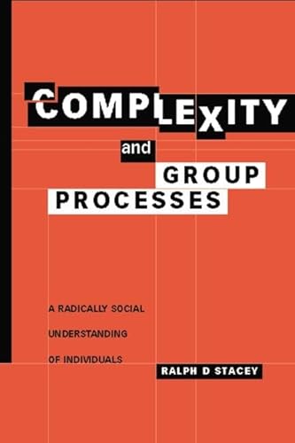 Imagen de archivo de Complexity and Group Processes a la venta por Blackwell's