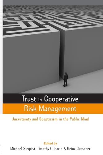 Stock image for Trust in Cooperative Risk Management for sale by Blackwell's