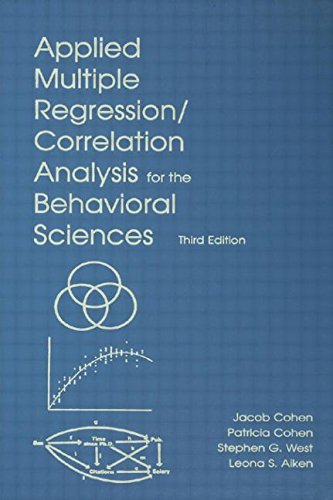 9781138012387: Applied Multiple Regression/Correlation Analysis for the Behavioral Sciences