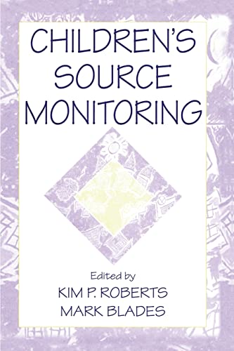Stock image for Children's Source Monitoring for sale by Chiron Media