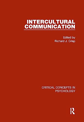 9781138014893: Intercultural Communication (Critical Concepts in Psychology)