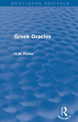 Stock image for Greek Oracles for sale by Blackwell's