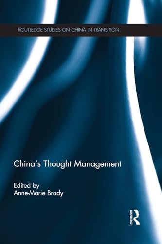 Stock image for China's Thought Management (Routledge Studies on China in Transition) for sale by Phatpocket Limited