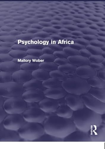 Stock image for Psychology in Africa for sale by Blackwell's