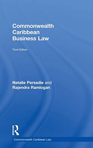 Stock image for Commonwealth Caribbean Business Law (Commonwealth Caribbean Law) for sale by Chiron Media