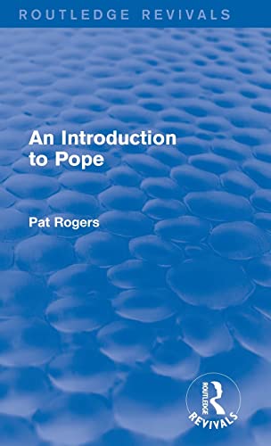 Beispielbild fr An Introduction to Pope (Routledge Revivals) zum Verkauf von Chiron Media