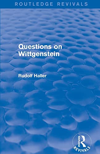 Beispielbild fr Questions on Wittgenstein (Routledge Revivals) zum Verkauf von Blackwell's
