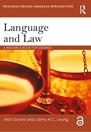Stock image for Language and Law for sale by Blackwell's