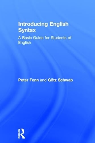 Immagine dell'editore per Introducing English Syntax: A Basic Guide for Students of English venduto da THE SAINT BOOKSTORE