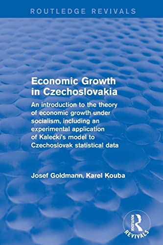 Imagen de archivo de Economic Growth in Czechoslovakia a la venta por Lucky's Textbooks