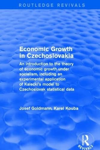 Stock image for Economic growth in czechoslovakia for sale by Chiron Media