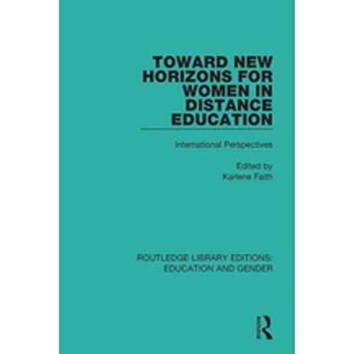 Stock image for Toward New Horizons for Women in Distance Education: International Perspectives for sale by Book Dispensary