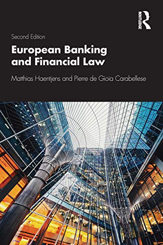 Stock image for European Banking and Financial Law for sale by Revaluation Books