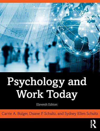 Stock image for Psychology and Work Today for sale by Textbooks_Source