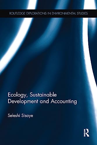 Beispielbild fr Ecology, Sustainable Development and Accounting zum Verkauf von Blackwell's