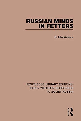 Imagen de archivo de Russian Minds in Fetters a la venta por Blackwell's