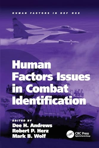 Stock image for Human Factors Issues in Combat Identification for sale by Blackwell's