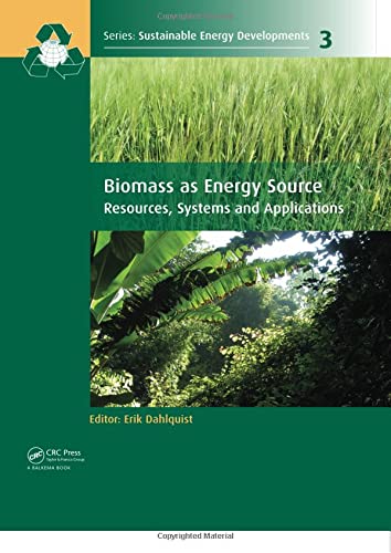 9781138073227: Biomass as Energy Source: Resources, Systems and Applications (Sustainable Energy Developments)