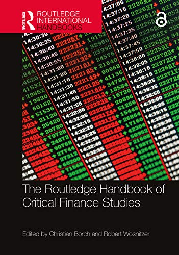 Stock image for The Routledge Handbook of Critical Finance Studies for sale by Basi6 International