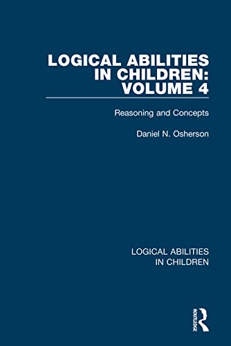 Stock image for Logical Abilities in Children: Volume 4: Reasoning and Concepts for sale by Chiron Media