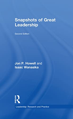 Stock image for Snapshots of Great Leadership (Leadership: Research and Practice) for sale by GF Books, Inc.