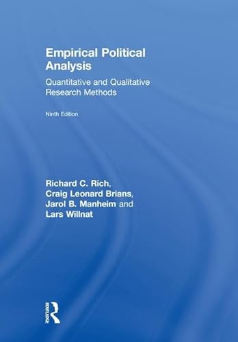 9781138088771: Empirical Political Analysis: International Edition