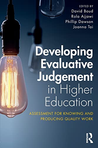 Stock image for Developing Evaluative Judgement in Higher Education for sale by Books Unplugged