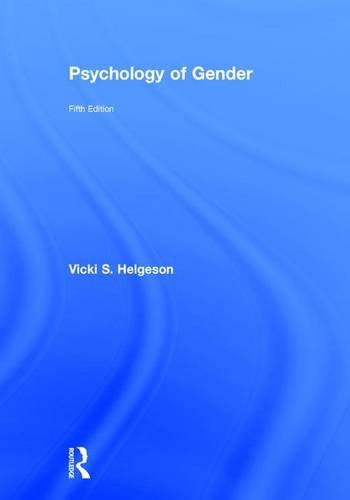 Imagen de archivo de Psychology of Gender: Fifth Edition a la venta por ThriftBooks-Atlanta