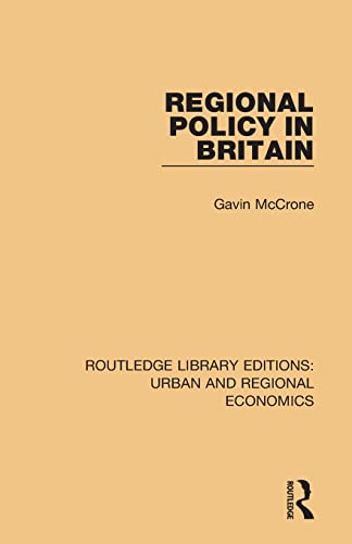 Imagen de archivo de Regional Policy in Britain a la venta por Chiron Media