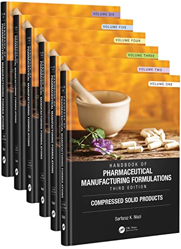 Stock image for HANDBOOK OF PHARMACEUTICAL MANUFACTURING FORMULATIONS 3ED 6 VOL SET (HB 2020) for sale by Books Puddle