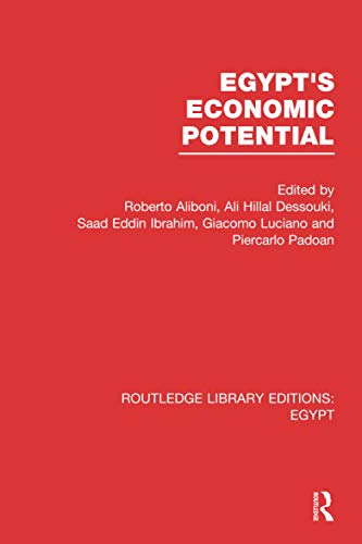 Imagen de archivo de Egypt's Economic Potential (RLE Egypt) a la venta por Blackwell's