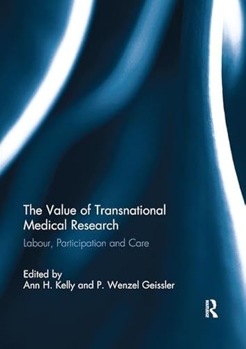 Beispielbild fr The Value of Transnational Medical Research zum Verkauf von Blackwell's