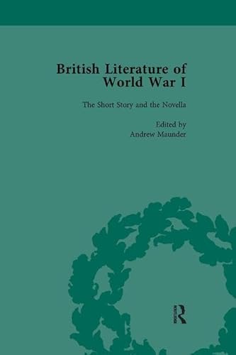 Beispielbild fr British Literature of World War I, Volume 1 zum Verkauf von Blackwell's