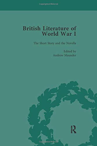 9781138113145: British Literature of World War I, Volume 1