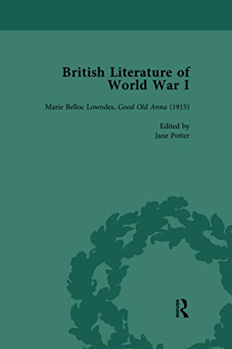 Beispielbild fr British Literature of World War I, Volume 3 zum Verkauf von Blackwell's