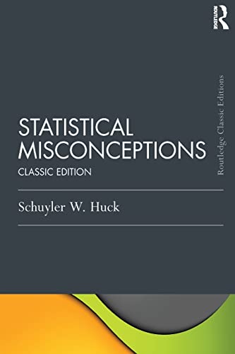 Imagen de archivo de Statistical Misconceptions: Classic Edition (Psychology Press and Routledge Classic Editions) a la venta por Reuseabook