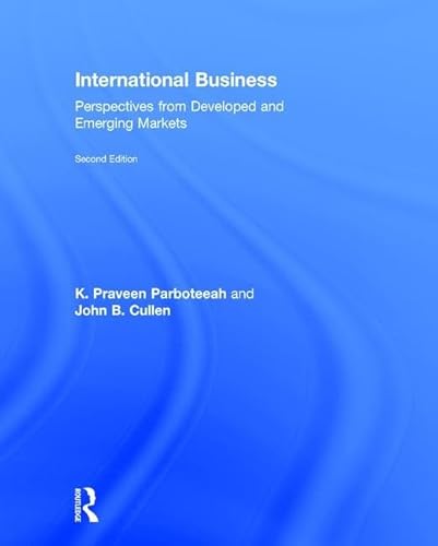 9781138122413: International Business: Perspectives from developed and emerging markets