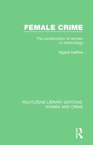 Imagen de archivo de Female Crime a la venta por Blackwell's