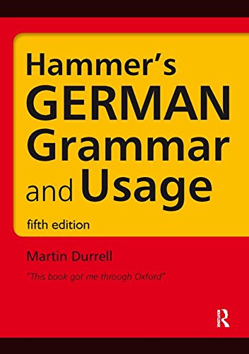 9781138127098: Hammer's German Grammar and Usage (Routledge Reference Grammars)