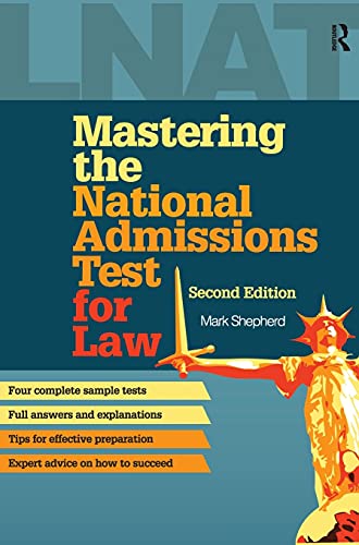9781138127357: Mastering the National Admissions Test for Law