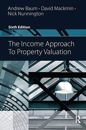 Imagen de archivo de The Income Approach to Property Valuation a la venta por dsmbooks