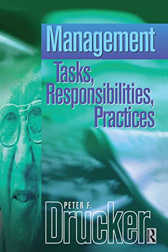 Stock image for Management: an abridged and revised version of Management: Tasks, Responsibilities, Practices for sale by GF Books, Inc.