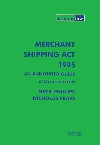 Stock image for Merchant Shipping Act 1995: An Annotated Guide for sale by Chiron Media