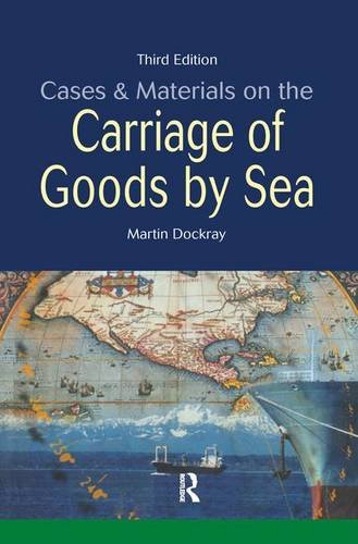 9781138132221: Cases & Materials on the Carriage of Goods by Sea