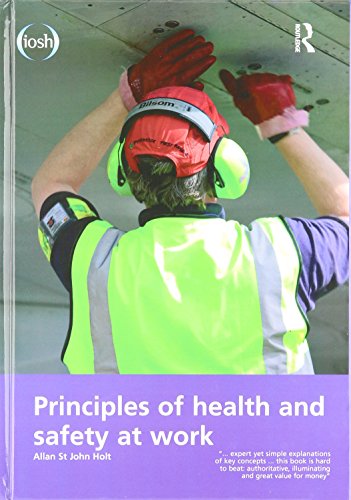 Stock image for Principles of Health and Safety at Work for sale by Chiron Media